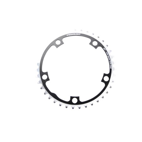 PLATEAU ROUTE DIAM 130 INTER 38DTS NOIR ALU 7075 STRONG 8/9/10V. 5 BRANCHES