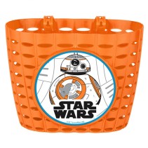 PANIER AV ENFANT PLASTIQUE DISNEY STAR WARS ORANGE FIXATION PAR SANGLE