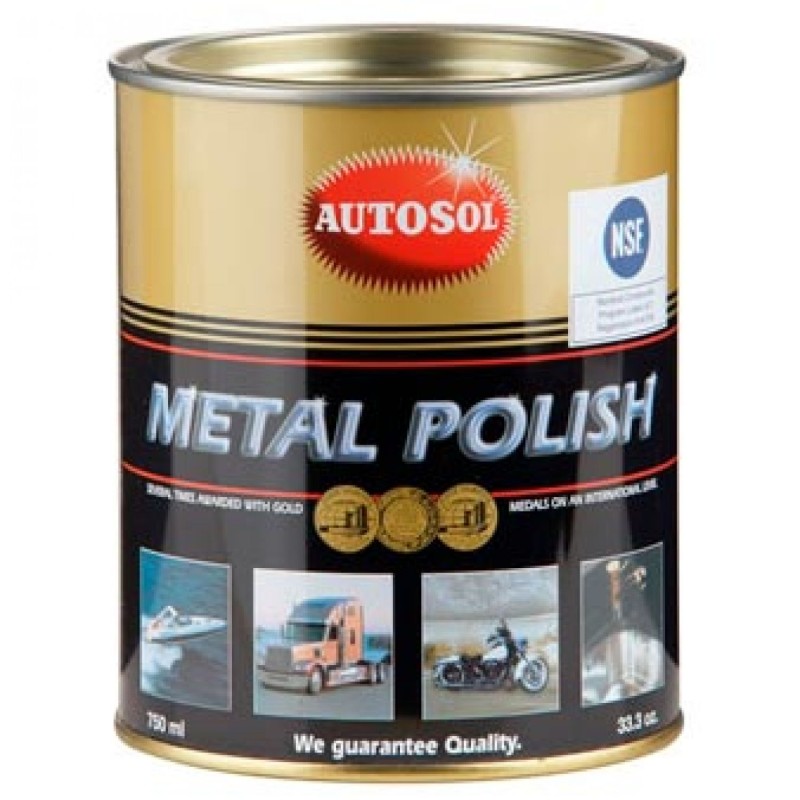 AUTOSOL METAL POLISH (POT 750ML)