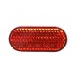 REFLECTEUR - CATADIOPTRE TIGE DE SELLE ROUGE ADHESIF - 50X22 (VENDU A L'UNITE)