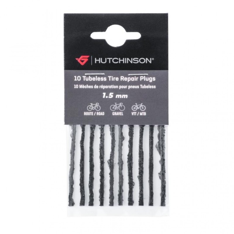 MÃ¨ches Hutchinson Tubeless pour Reparation de Pneus VTT