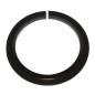 CONE ALU FENDU POUR JEU DE DIRECTION INTEGRE 1" 1-2 (DIAMETRE INTERIEUR 39.8MM)  ANODISE NOIR