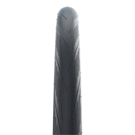 Pneu route 700x25 Schwalbe lugano ii tt noir/beige tr (25-622)