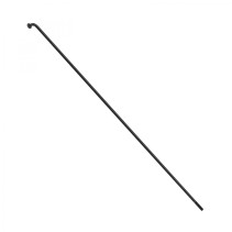 RAYON LEADER FOX NOIR TETE COUDEE LG 203 DIAM 2.3mm POUR LOTUS - HOLAND - ARIMO 26" (VENDU A L'UNITE SANS ECROU) - VOIR 185897