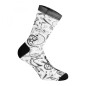 CHAUSSETTES-SOCQUETTES ETE GIST TATOO BLANC 43-47 - HAUTEUR 16CM (PAIRE)   -5863