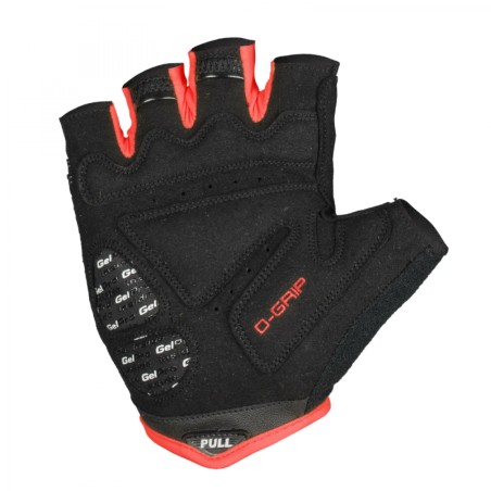 GANTS VELO COURT GIST D-GRIP GEL ETE ROUGE XL (PAIRE SUR CARTE) AVEC VELCRO  -5511