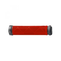POIGNEE CITY-VTT SWITCH KALEIDO AVEC LOCK-ON ROUGE (PAIRE)