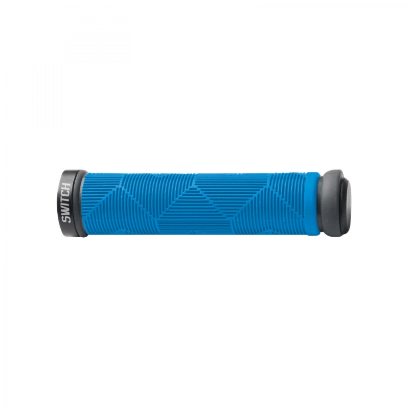 POIGNEE CITY-VTT SWITCH KALEIDO AVEC LOCK-ON BLEU (PAIRE)