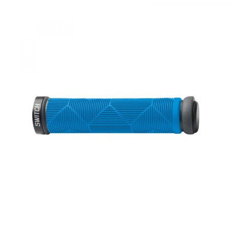 POIGNEE CITY-VTT SWITCH KALEIDO AVEC LOCK-ON BLEU (PAIRE)
