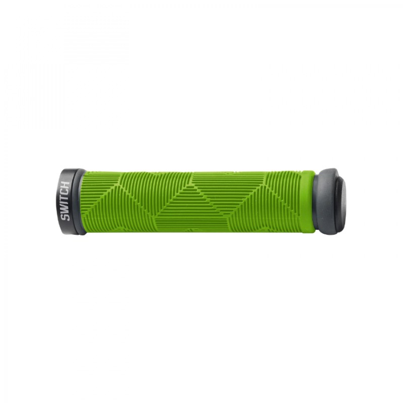 POIGNEE CITY-VTT SWITCH KALEIDO AVEC LOCK-ON VERT (PAIRE)