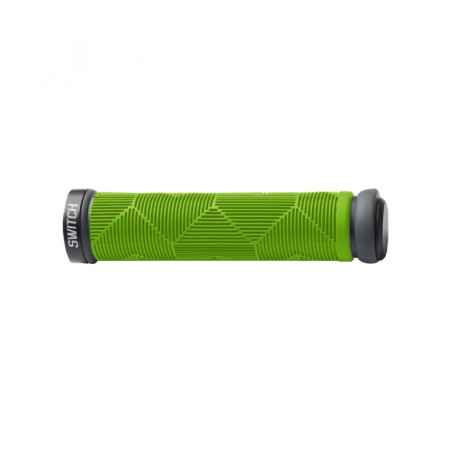POIGNEE CITY-VTT SWITCH KALEIDO AVEC LOCK-ON VERT (PAIRE)