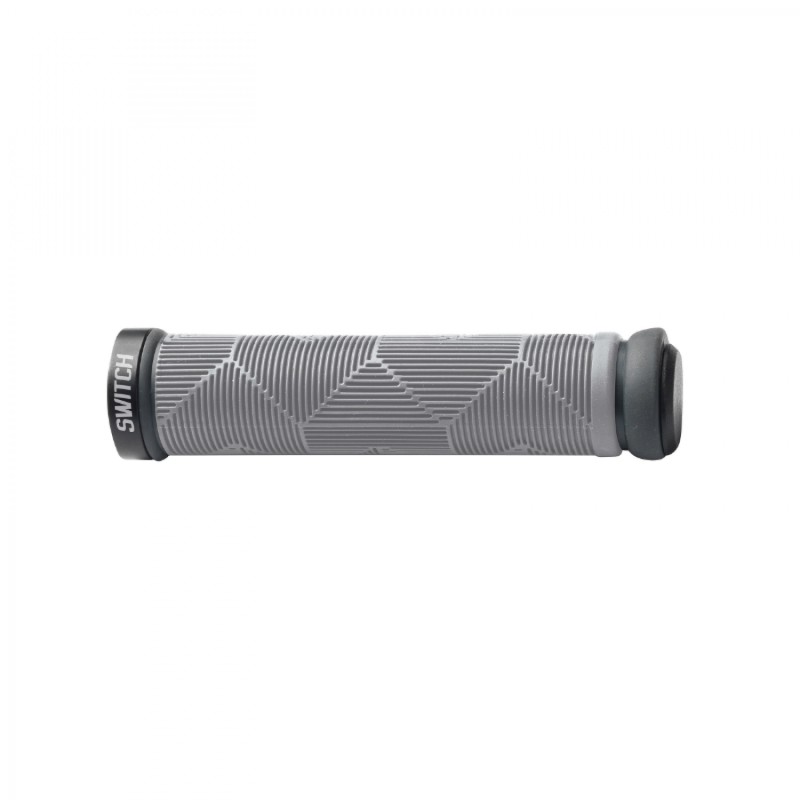 POIGNEE CITY-VTT SWITCH KALEIDO AVEC LOCK-ON GRIS (PAIRE)