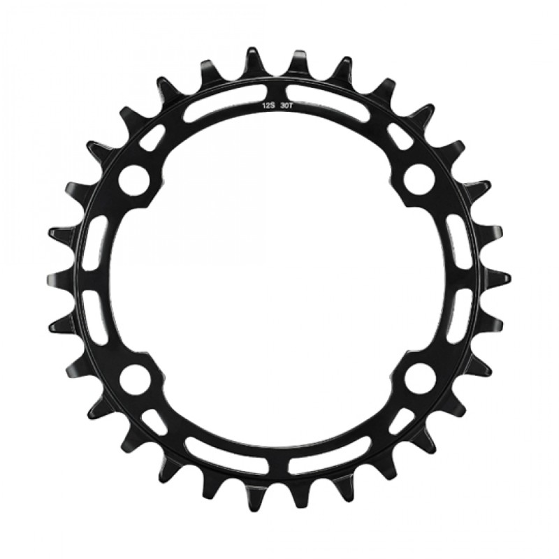 PLATEAU VTT MONO DIAM  96 EXTER 30DTS NOIR 4 BRANCHES SHIMANO MT510 12V.