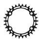 PLATEAU VTT MONO DIAM  96 EXTER 30DTS NOIR 4 BRANCHES SHIMANO MT510 12V.