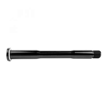 AXE-BLOCAGE DE ROUE VTT TRAVERSANT AVANT FILETAGE 14x1.5 POUR FOX 15X100 NOIR 36 g (146mm HORS BUTEE FILETAGE 14mm)