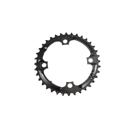 PLATEAU VTT TRIPLE DIAM 104 INTERM 36DTS NOIR 4 BRANCHES SHIMANO ORIGINE DEORE M590 9V