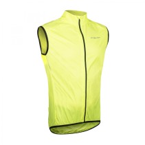 COUPE VENT GIST JAUNE FLUO SANS MANCHE L -5258