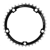 PLATEAU ROUTE 5BRA D.135 TA VENTO TRIPLE 39DTS MILIEU NOIR ALU 7075 TYPE CAMPA 9-10V.