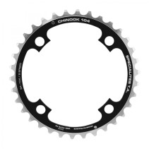 PLATEAU VTT 4BRA D.104 TA CHINOOK TRIPLE 34DTS MILIEU NOIR ALU 8-9V.