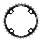 PLATEAU VTT 4BRA D.104 TA CHINOOK TRIPLE 34DTS MILIEU NOIR ALU 8-9V.