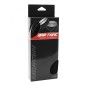 Ruban de guidon - cintre Newton ebon noir degrade vert avec bouchons (confortable epaisseur 2.6mm)
