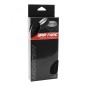 Ruban de guidon - cintre Newton ebon noir degrade bleu avec bouchons (confortable epaisseur 2.6mm)