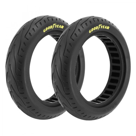 PNEU TROTTINETTE  8.5 X 2.00 GOODYEAR NOIR ANTI-CREVAISON (VENDU PAR 2 SUR CARTE) - PNEU PLEIN