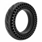 PNEU TROTTINETTE 10 X 2.75  NOIR ALVEOLE - PNEU PLEIN (NINEBOT)