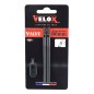 PROLONGATEUR DE VALVE PRESTA VELOX 80mm POUR TUBELESS ET TUBETYPE (VENDU A LA PAIRE SUR CARTE)