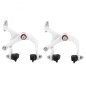 ETRIER FREIN ROUTE-FIXIE NEWTON ALU BLANC PEINT POUR ROUE 700 (PAIRE)