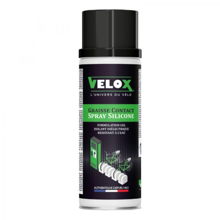 GRAISSE CONTACT - PROTECTION CONNEXION ELECTRIQUE VELOX VAE-E-BIKE (SPRAY 200ml) PROTEGE LES CONNECTIQUES DES BATTERIES CONTRE