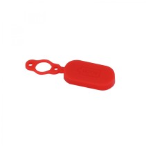 CACHE PRISE DE CHARGE TROTTINETTE POUR XIAOMI M365, ESSENTIAL, 1S SILICONE ROUGE (VENDU A L'UNITE)  -SELECTION P2R-