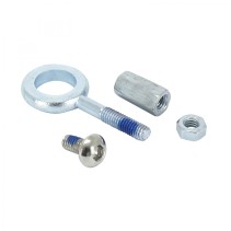 VIS DE VERROUILLAGE-BLOCAGE A ANNEAU CHARNIERE D'ARBRE DE TROTTINETTE POUR XIAOMI M365, PRO (VENDU A L'UNITE)  -SELECTION P2R-