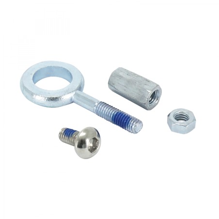 VIS DE VERROUILLAGE-BLOCAGE A ANNEAU CHARNIERE D'ARBRE DE TROTTINETTE POUR XIAOMI M365, PRO (VENDU A L'UNITE)  -SELECTION P2R-