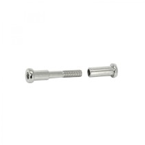 VIS GOUPILLE D'ARBRE PLIANT POUR TROTTINETTE XIAOMI MIJIA M365 CHROME (VENDU A L'UNITE)  -SELECTION P2R-