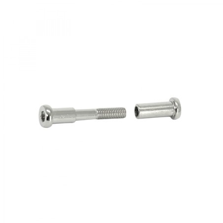 VIS GOUPILLE D'ARBRE PLIANT POUR TROTTINETTE XIAOMI MIJIA M365 CHROME (VENDU A L'UNITE)  -SELECTION P2R-