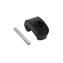 LOQUET-BLOCAGE CHARNIERE DE VERROUILLAGE RENFORCE POUR TROTTINETTE XIAOMI M365, 1S, ESSENTIAL, PRO, PRO 2 ACIER NOIR (AVEC
