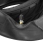 PNEU TROTTINETTE 70-65-6.5  NOIR AVEC CHAMBRE A AIR VALVE DROITE -TUBETYPE (POUR NINEBOT MINI PRO)