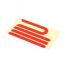 AUTOCOLLANT REFLECHISSANTS POUR TROTTINETTE XIAOMI M365, PRO ROUGE  -SELECTION P2R-