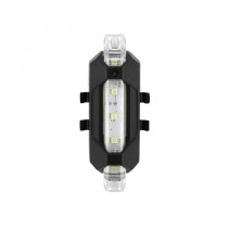 VOYANT LUMINEUX POUR ESSIEUX ARRIERE DE TROTTINETTE XIAOMI M365, PRO BLANC (RECHARGEABLE USB)  -SELECTION P2R-