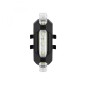 VOYANT LUMINEUX POUR ESSIEUX ARRIERE DE TROTTINETTE XIAOMI M365, PRO BLANC (RECHARGEABLE USB)  -SELECTION P2R-