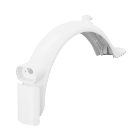 GARDE-BOUE ARRIERE DE TROTTINETTE ADAPTABLE XIAOMI 1S, ESSENTIAL, PRO 2 BLANC  -SELECTION P2R-
