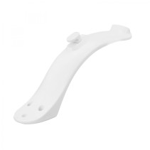 GARDE-BOUE ARRIERE DE TROTTINETTE ADAPTABLE XIAOMI M365, ESSENTIAL, 1S, PRO, PRO 2 BLANC COURT  -SELECTION P2R-