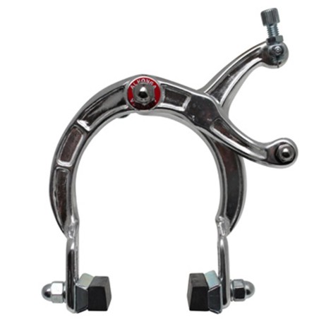 ETRIER FREIN BMX P2R AVEC AXE AVANT 75mm   AXE ARRIERE 50mm (A L'UNITE)