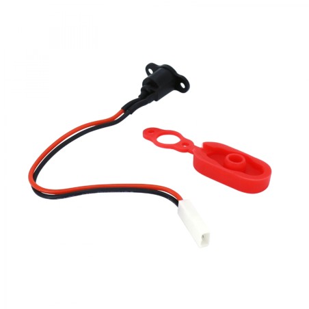 PRISE PORT DE CHARGE ET PROTECTION DE PRISE POUR TROTTINETTE XIAOMI M365, PRO  -SELECTION P2R-
