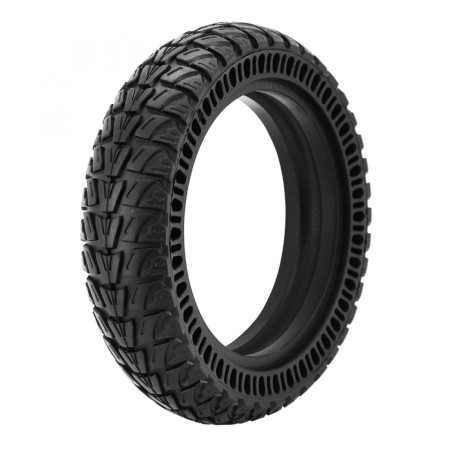 PNEU TROTTINETTE  9.5 X 2.25 NID ALVEOLE NOIR  - PNEU PLEIN (POUR XIAOMI M365 ET AUTRES)