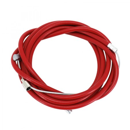 TRANSMISSION DE FREIN POUR TROTTINETTE XIAOMI PRO, PRO 2 ROUGE 1,80 M (CABLE   GAINE)  -SELECTION P2R-