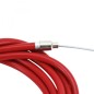 TRANSMISSION DE FREIN POUR TROTTINETTE XIAOMI PRO, PRO 2 ROUGE 1,80 M (CABLE   GAINE)  -SELECTION P2R-