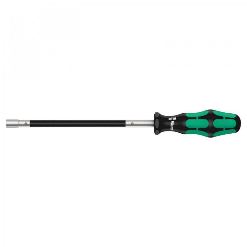 TOURNEVIS A TETE FLEXIBLE WERA 391 EMBOUTS 6 PANS-ALLEN DIAM 6 mm NOIR-VERT (VENDU A L'UNITE)  -MARQUE ALLEMANDE POUR LES