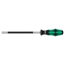 TOURNEVIS A TETE FLEXIBLE WERA 391 EMBOUTS 6 PANS-ALLEN DIAM 7 mm NOIR-VERT (VENDU A L'UNITE)  -MARQUE ALLEMANDE POUR LES